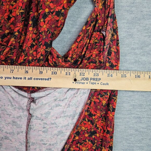 Warrior Within Designs Huntress Cinch Hoodie Jumpsuit Floral Printed Size L - Picture 3 of 10